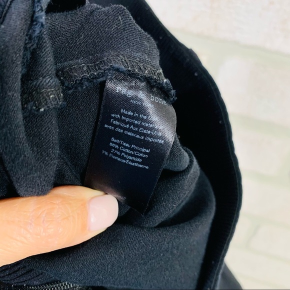 Rag & Bone Simone High Rise Pants in Black Size 4 - Picture 11 of 11